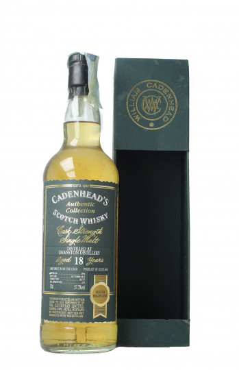 Deanston Single Malt   Scotch Whisky 18 Years Old 1994 2012 70cl 57.3% Cadenhead - Authentic  Collection