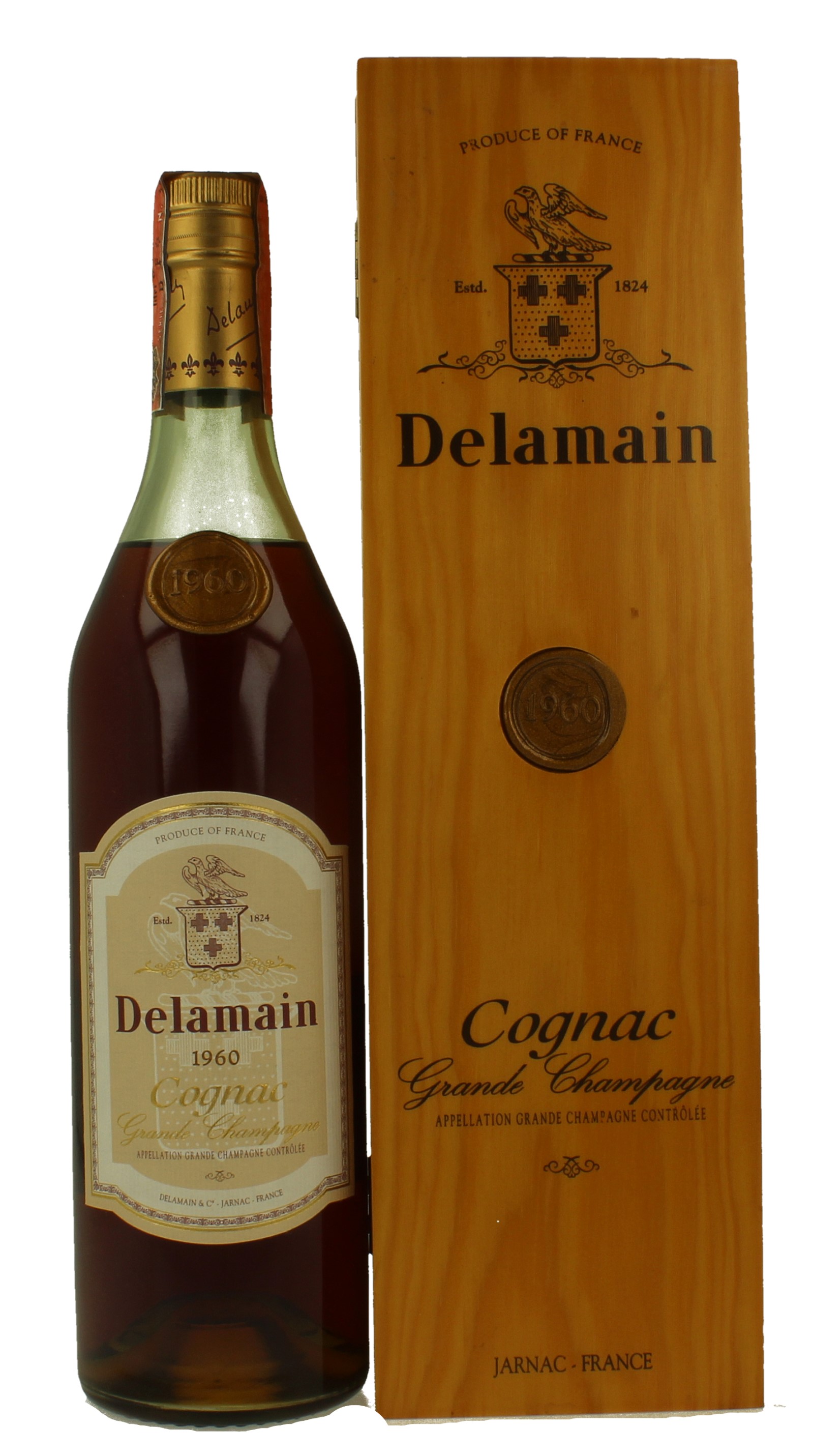DELAMAIN Cognac Grand Champagne 1960 70cl 40% OB- - Products