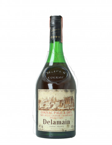 DELAMAIN Cognac  Pale & dry Decanter Bot 70-80's 70cl 40% OB -