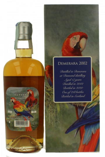Demerara Diamond  Rum 17yo 2002 2020 70cl 50.7% Silver Seal