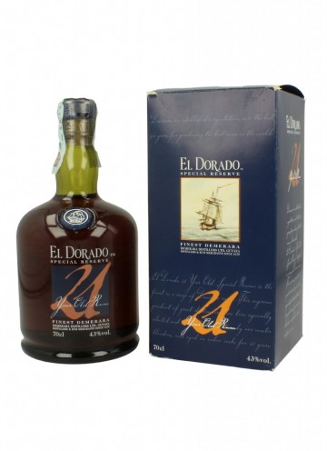 DEMERARA El Dorado 21yo 70cl 43% OB - Rum