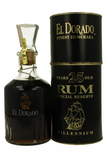 DEMERARA ENMORE El Dorado 25yo 1988 2007 70 CL 43% Millennium Edition