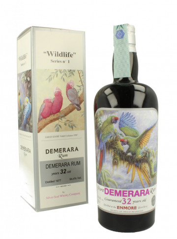 DEMERARA ENMORE rum 32 year old 1977 2009 70cl 64.4% Silver Seal - Rum