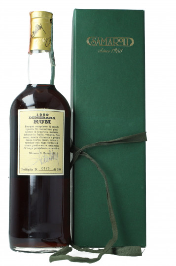 DEMERARA Guyana Rum 1980 2000 70cl 45% Samaroli-Private Property Bleve
