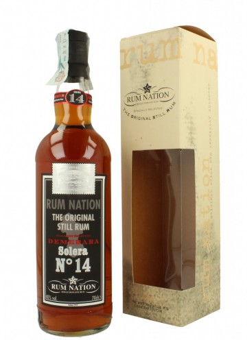 DEMERARA RUM NATION OB 70CL 40% SOLERA 14