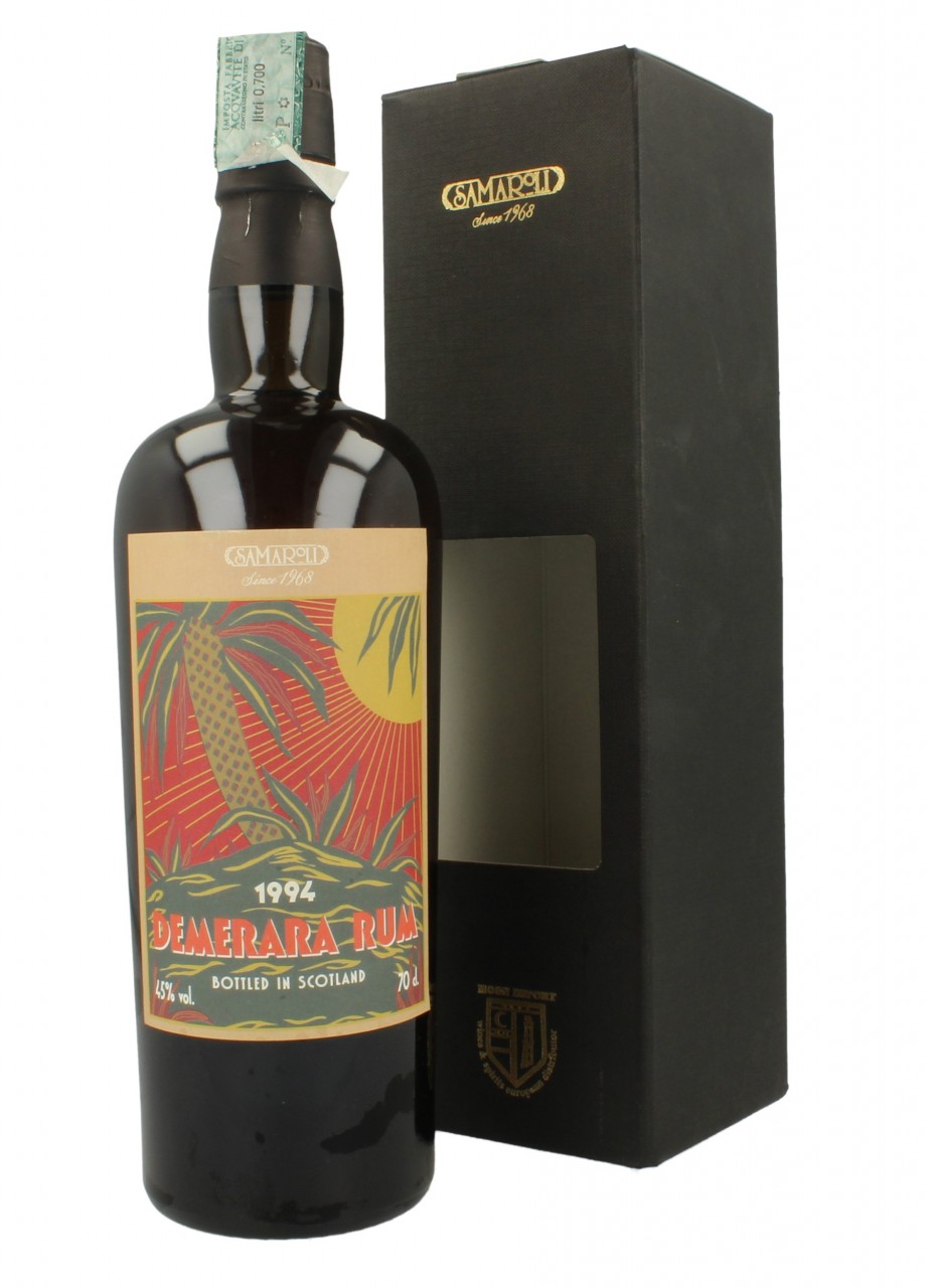 Samaroli Rarest Bottles DEMERARA RUM SAMAROLI 1994 2005 70CL 45% CASK 3 318 BOTTLES - Products ...