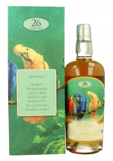 DEMERARA UITVLUGT 26yo 1990 2017 70cl 51% Silver Seal