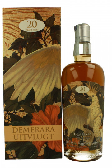 Demerara Uitvlugt Rum 20yo 1998 2018 70cl 48.8% Silver Seal - Rum