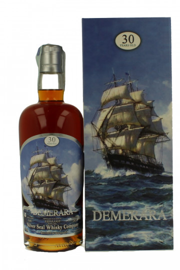 Demerara Uitvlugt Rum 30 Year Old 1989 2020 70cl 55.8% Silver Seal