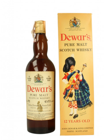 DEWAR'S Pure Malt 12yo Bot.70/80's 75cl 43.5% John Dewar & Sons