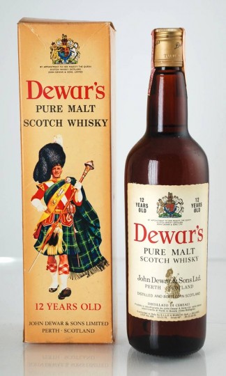 DEWAR'S Pure Malt 12yo Bot.70's 43% John Dewar & Sons