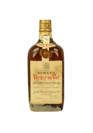 DEWAR'S Victoria Vat Spring Cap Bot.40/50's 4/5 Quart  86.8 US-proof US Import - Blended