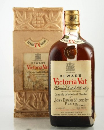 DEWAR'S Victoria Vat Spring Cap Bot.50's 4/5 Quart  86.8 US-proof - Blended