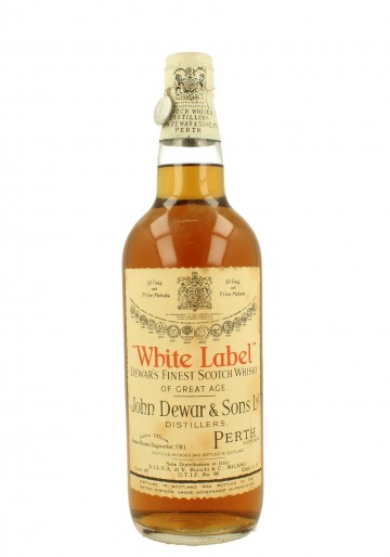 DEWAR'S White Label Spring Cap Bot.50/60's 75cl 43% - Blended