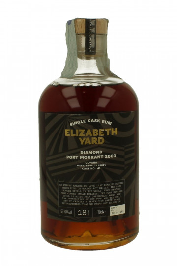 Diamond Port Mourant Guyana rum   Distillery 18 Years Old 2003 70cl 53.2% Elizabeth Yard