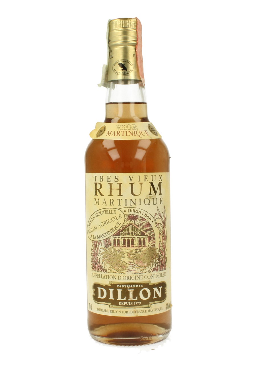 DILLON MARTINIQUE 70cl 43% OB - Tres Vieux Rhum Agricole - Products -  Whisky Antique, Whisky & Spirits