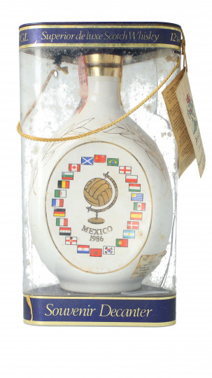 Dimple   Blended  Scotch Whisky 12 year Old Bottled 1986 75cl 40% OB- Decanter Mexico Edition