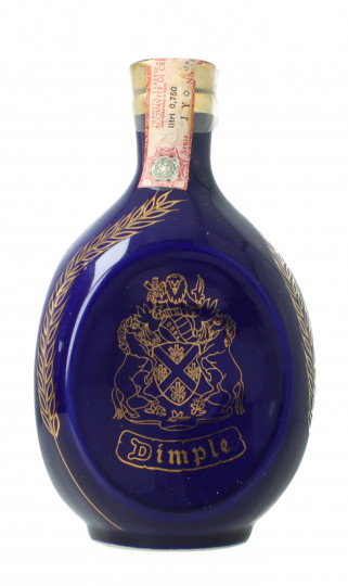 Dimple   Blended  Scotch Whisky 12 Yearf old Bot.80's 75cl 40% Blu special decanter with box - Blended