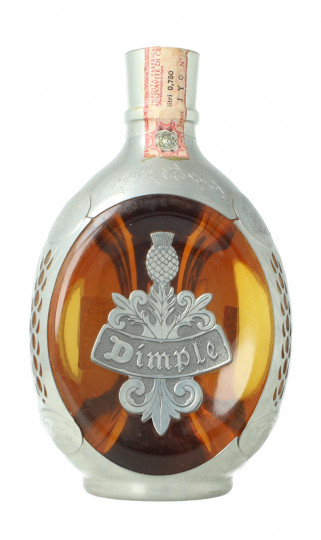 Dimple   Blended  Scotch Whisky 12 Yearf old Bot.80's 75cl 40% special decanter with box - Blended