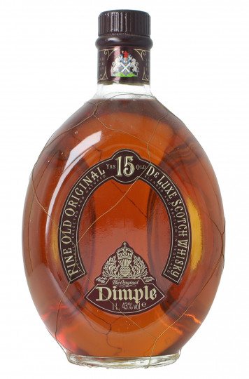 Dimple Blended  Scotch Whisky 15 year old 1990 circa 100cl 43%
