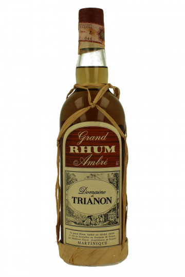 Domaine Trianon Rhum Ambre Bot. in the 60'S /70's 75cl 44% - Rhum