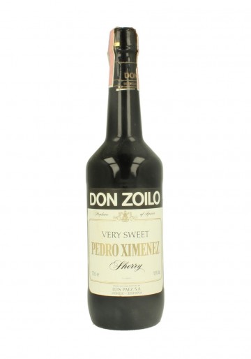 DON ZOILO Sherry Bot.90's 75cl 18% Pedro Ximenez - Vedry sweet