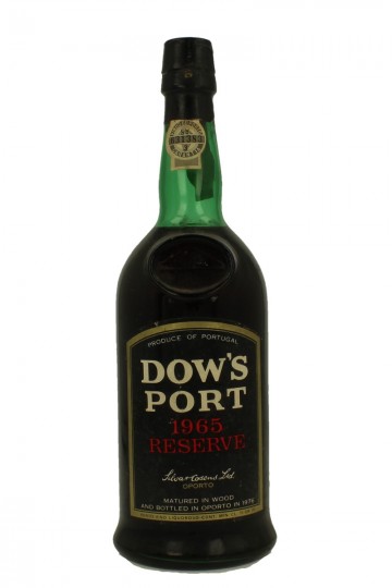 Dow's Port Vintage 1965 75cl 20%