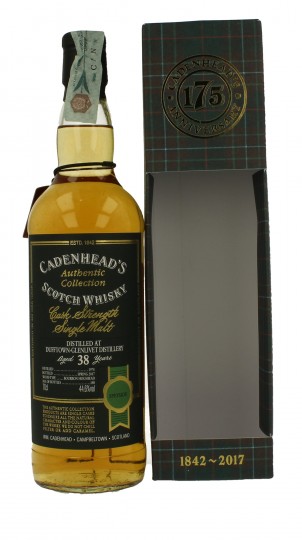 DUFFTOWN 38 Years Old 1978 2017 70cl 44.6% Cadenhead's - Authentic Collection