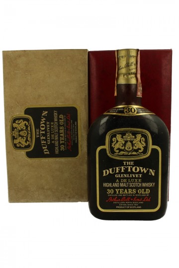 DUFFTOWN-Glenlivet 30yo Bot.70's 75cl 47.5 % OB