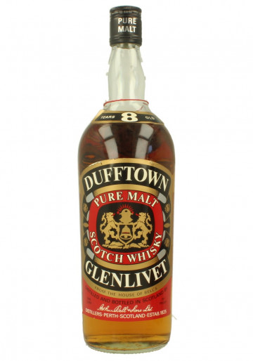 DUFFTOWN-Glenlivet 8yo Bot.70's 100cl 75°proof OB