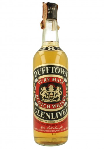 DUFFTOWN - Glenlivet 8yo Bot.70's 75cl 46% OB