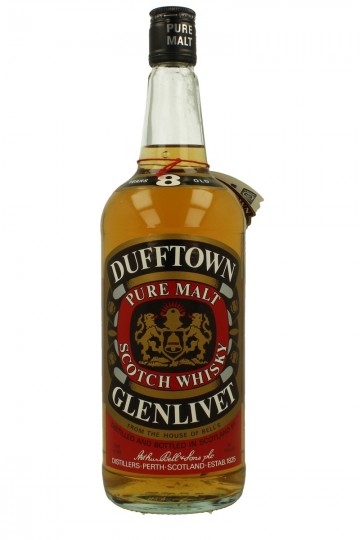 DUFFTOWN - Glenlivet 8yo Bot.80's 100cl 70 proof OB