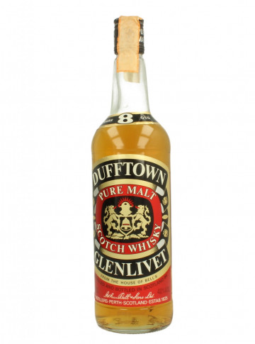 DUFFTOWN-Glenlivet 8yo Bot.80's 75cl 40% OB