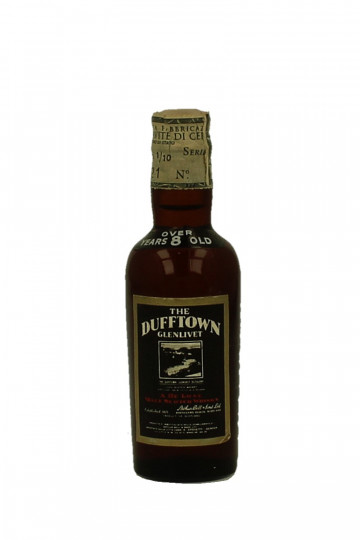 DUFFTOWN - Glenlivet Miniature Over 8 Years Old Bot 60/70's 5cl 43%