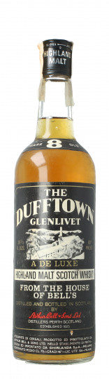 DUFFTOWN - Glenlivet Speyside Scotch Whisky 8 Years Old 75cl 46% OB- Ghirlanda Import