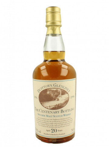 DUFFTOWN Speyside Scotch whisky 20 year old Bot.1996 70cl 55.8% OB - Centenary 1896-1996