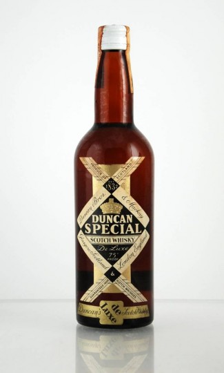 DUNCAN SPECIAL Bot.60/70's 75cl  75°proof - Blended