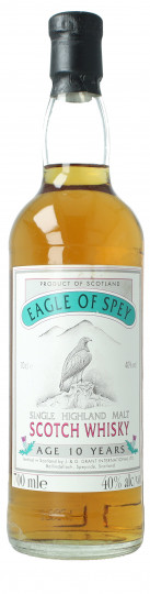 EAGLE OF SPEY Single highland Scotch Whisky 10 year old 70cl 40% Grant international