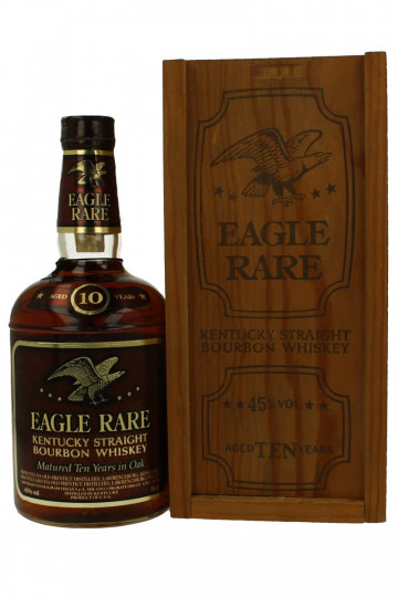 EAGLE RARE Bourbon whiskey 10 years old Bot.1980's 75cl 45% KENTUKY STRAIGHT