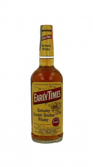 Early Times Kentucky Straight Bourbon Whiskey - Bot.90's 70cl 40