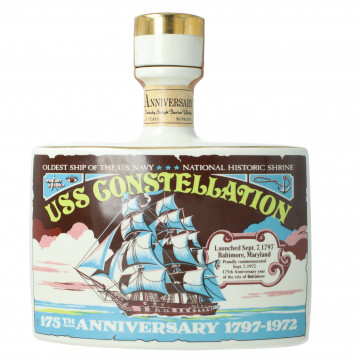 Early Times Kentucky Straight Bourbon Whiskey bottled 1976 4/5 Quart 90 US Proof OB- Constellation