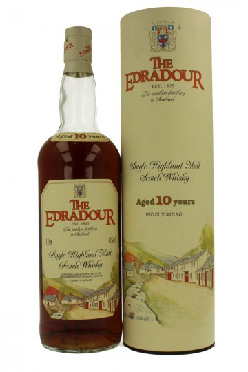 EDRADOUR 10 years old 90's Bot in The 90's 100CL 43%