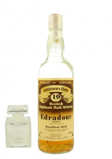 EDRADOUR 10yo 1972 5cl 40% Gordon MacPhail - Sample