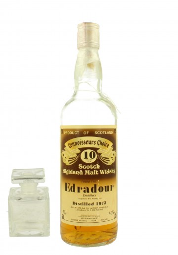 EDRADOUR 10yo 1972 5cl 40% Gordon MacPhail - Sample