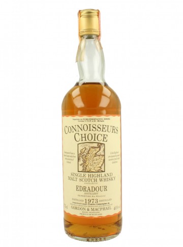 EDRADOUR 1973 Bot.80's 70cl 40% Gordon MacPhail  - Connoiseur Choice