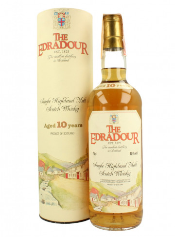 Edradour Highland Scotch Whisky 10yo Bot.80's 75cl 40% OB