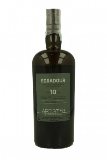 Edradour  Scotch Whisky 10 Years Old 2003 2013 70cl 54.6% Lmdw - Artist cask  139 Bourbon Barrel