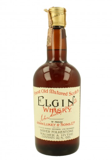 ELGIN Whisky Bot.70's 26-2/3 Fl.Ozs  70°proof - Blended