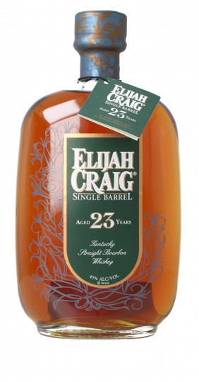 Elijah Craig Kentucky Straight Bourbon Whiskey 23 year old 75cl 45% Imported by La Maison du Whisky
