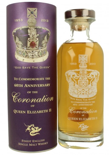 ENGLISH WHISKY Coronation QE2  Bot.2013 70cl  46% OB - 60th Anniversary 1953-2013